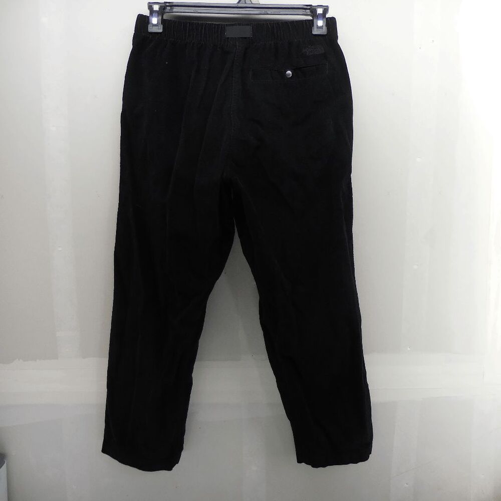 The North Face Pants Womens Medium Black Corduroy Easy Wide Leg Belted EUC - Picture 8 of 12
